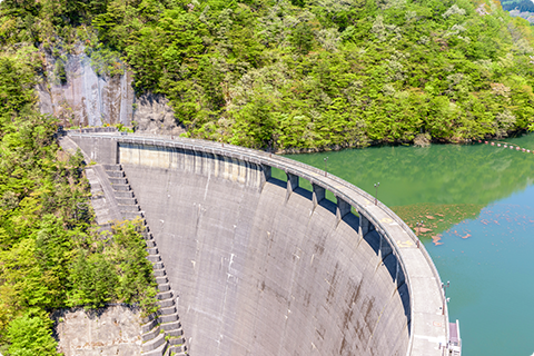 鳴子ダムの写真