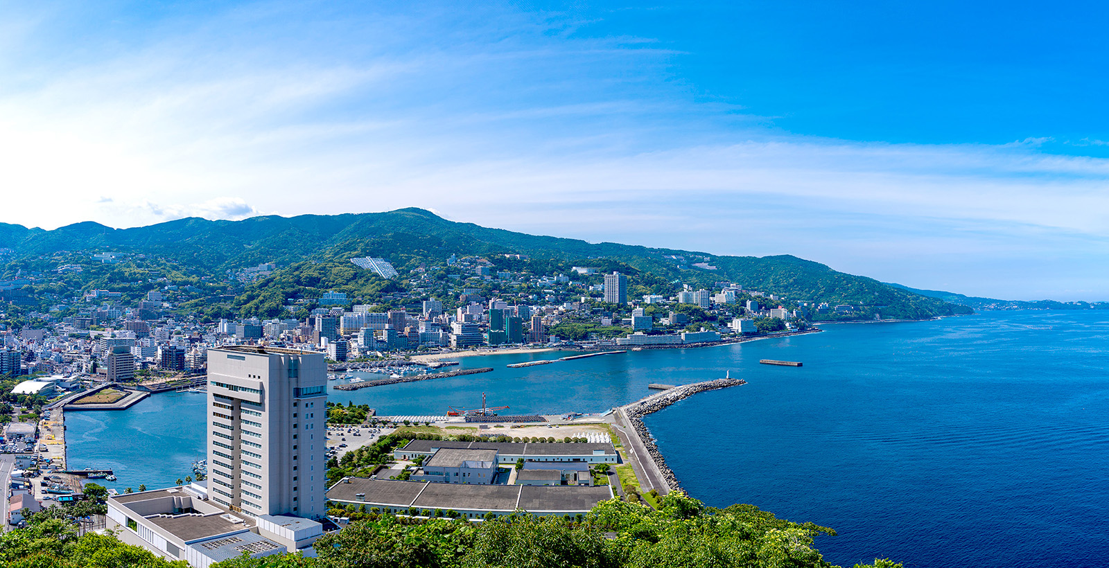 熱海温泉の風景