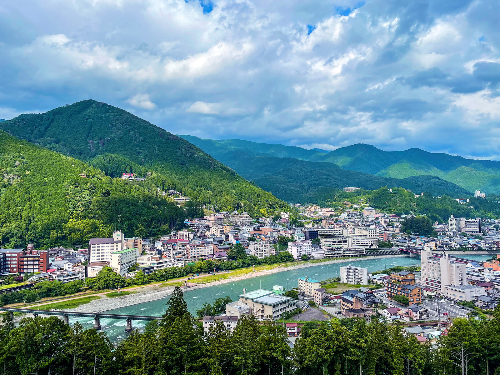 下呂温泉の風景