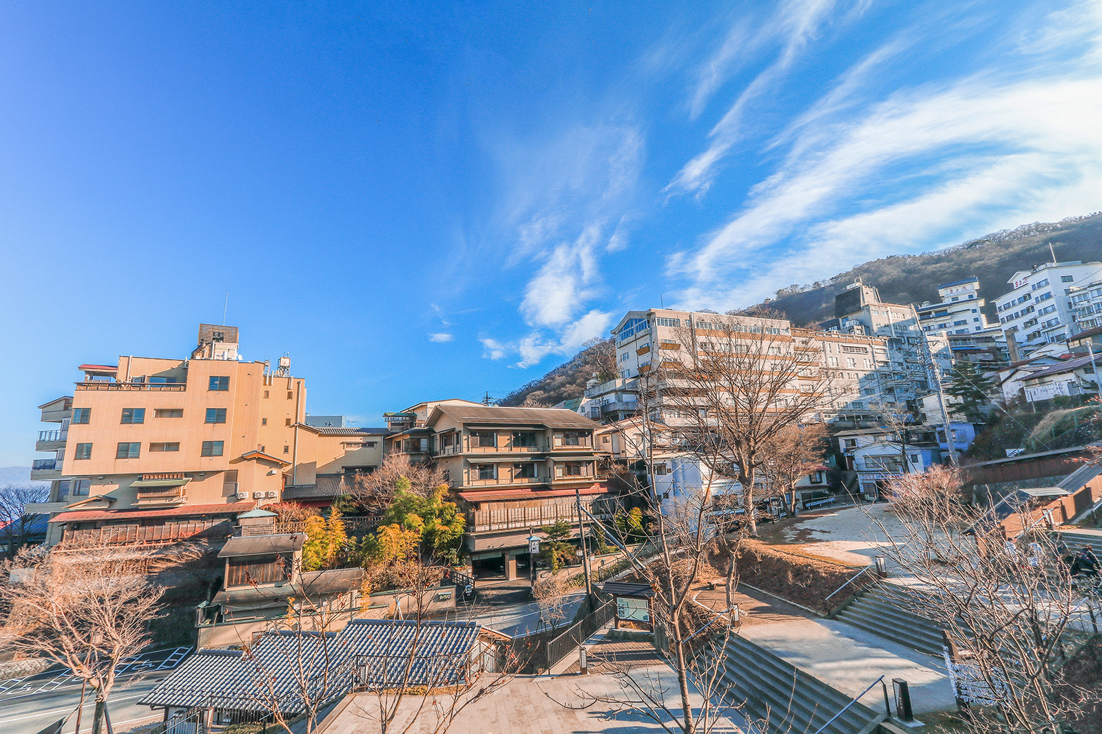 伊香保温泉の風景