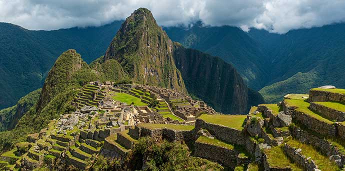 マチュピチュの写真