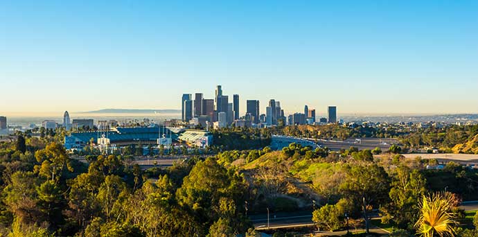 ドジャースタジアムの写真